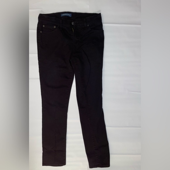 Aeropostale Pants - Aeropostale Skinny Jeans Black Womens 28/30 Belt Loop Front & Back Pockets Used